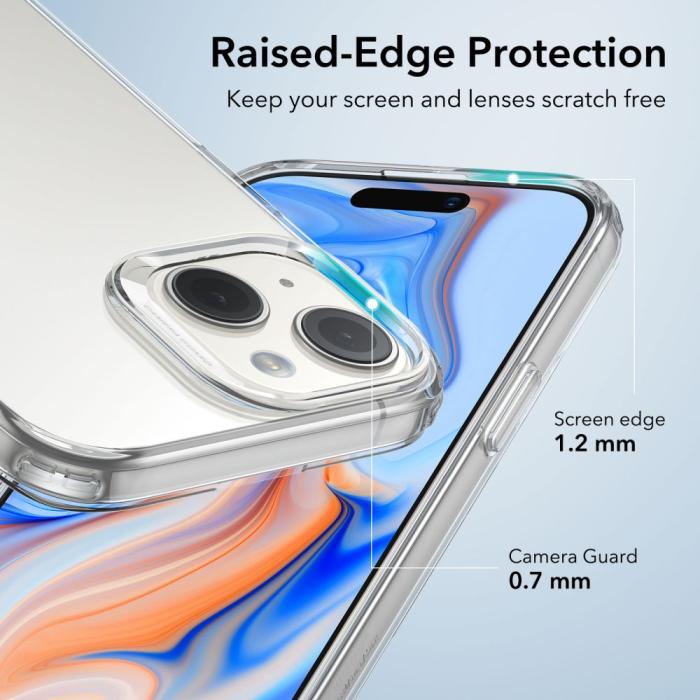 Bild 6, ESR iPhone 15 Skal Project Zero Transparent