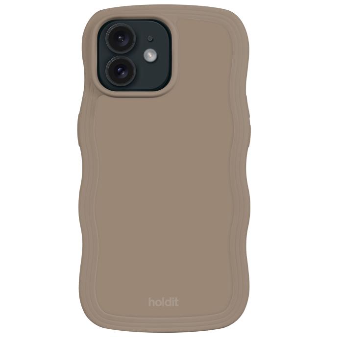 Bild 1, holdit iPhone 12/12 Pro Skal Wavy Mocha Brown