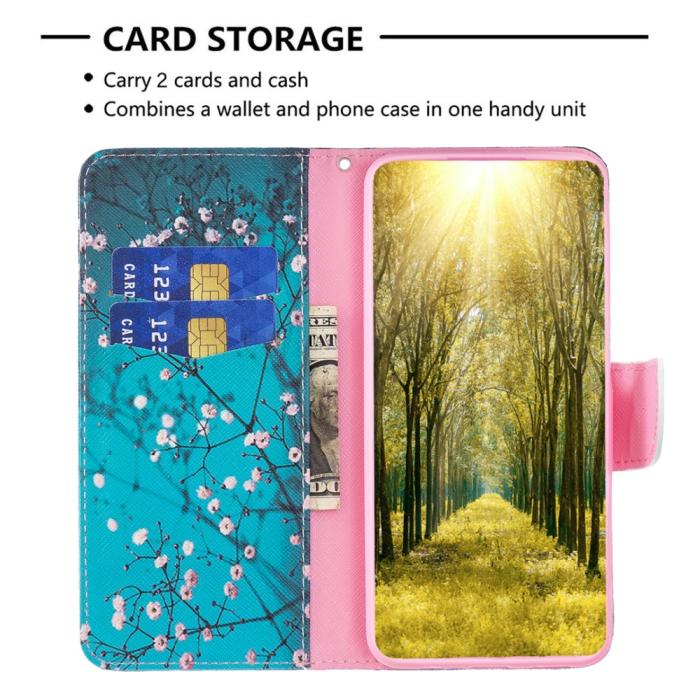 Bild 3, Galaxy S25 Plus / S24 Plus Fodral Med Tryck Plommonträd