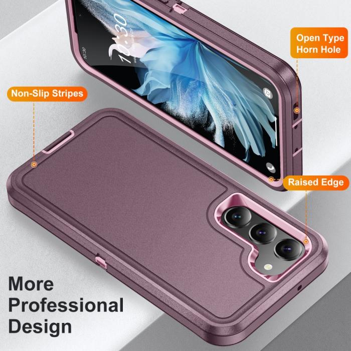 Bild 2, Galaxy S25 Plus / S24 Plus Skal Xtreme Shockproof Lila/Rosa
