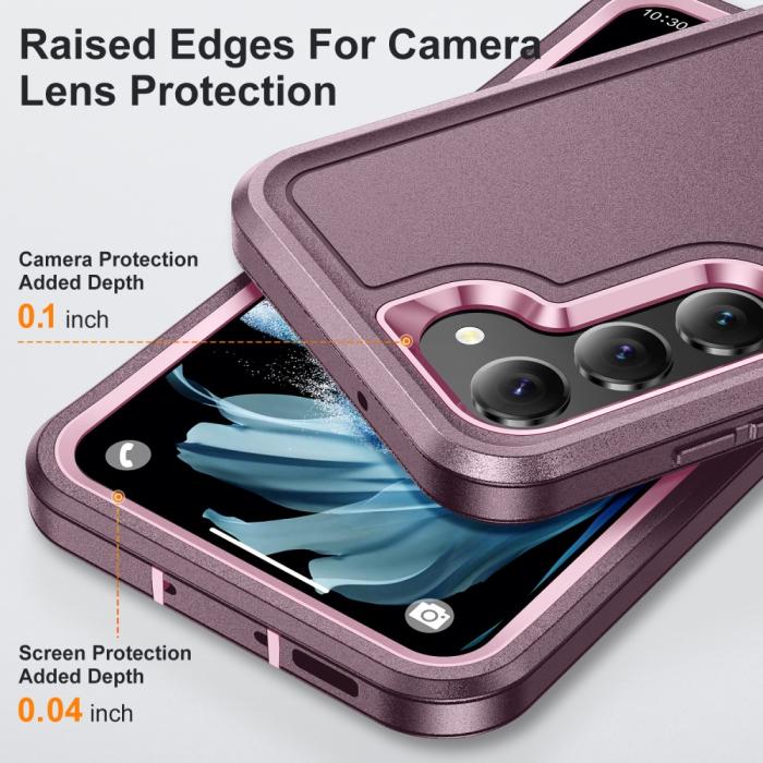 Bild 4, Galaxy S25 Plus / S24 Plus Skal Xtreme Shockproof Lila/Rosa