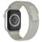 Apple Watch 42/44/45/49 mm Armband Nylon Trail Loop Ljus Grå