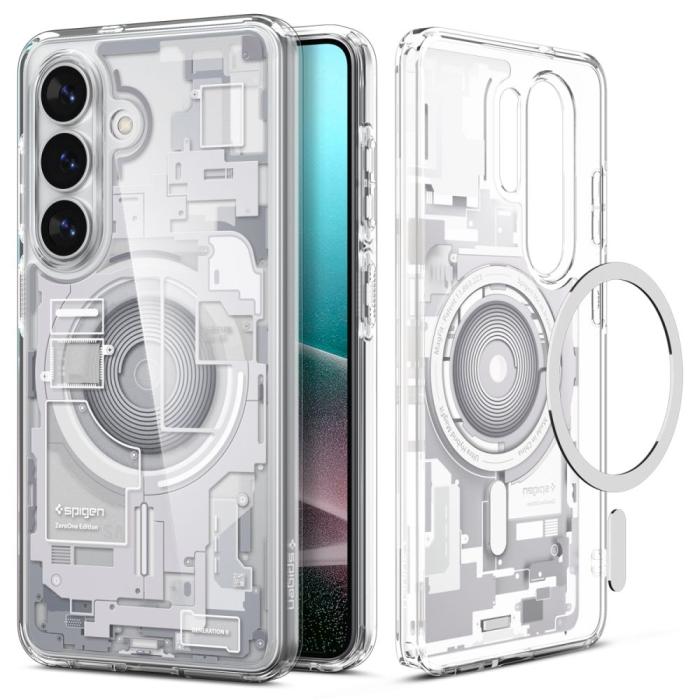Bild 2, Spigen Galaxy S26 Plus Skal MagSafe Ultra Hybrid Zero One Vit