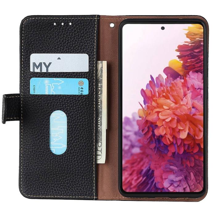 Bild 2, KHAZNEH Samsung Galaxy S26 Ultra Fodral Äkta Läder Svart