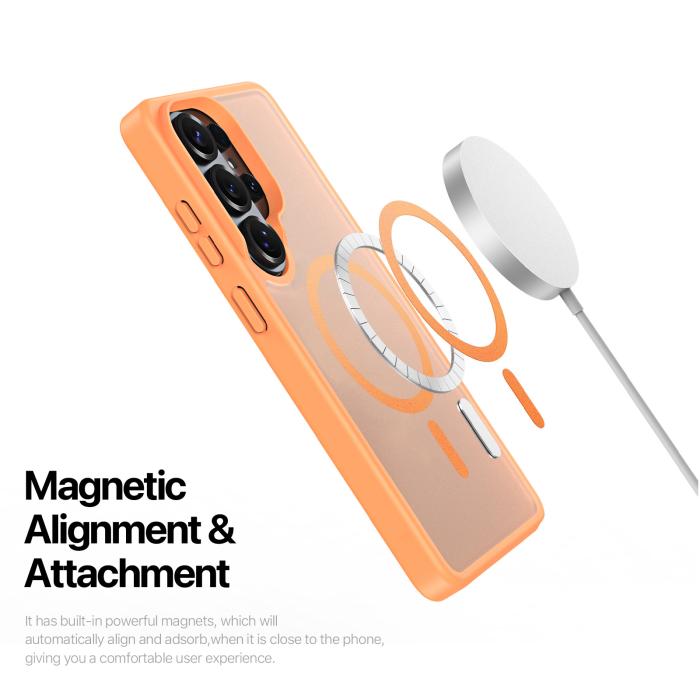 Bild 6, DUX DUCIS Galaxy S26 Ultra Skal MagSafe Yind Series Orange
