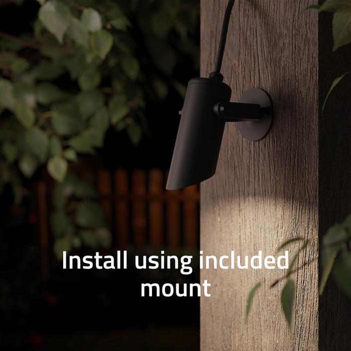 Bild 10, Hombli Smart Utomhus Spotlight 3-pack RGB CCT Svart
