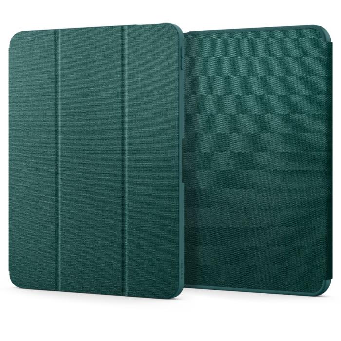Bild 2, Spigen iPad Air 2025-2020 Fodral Urban Fit Midnight Green