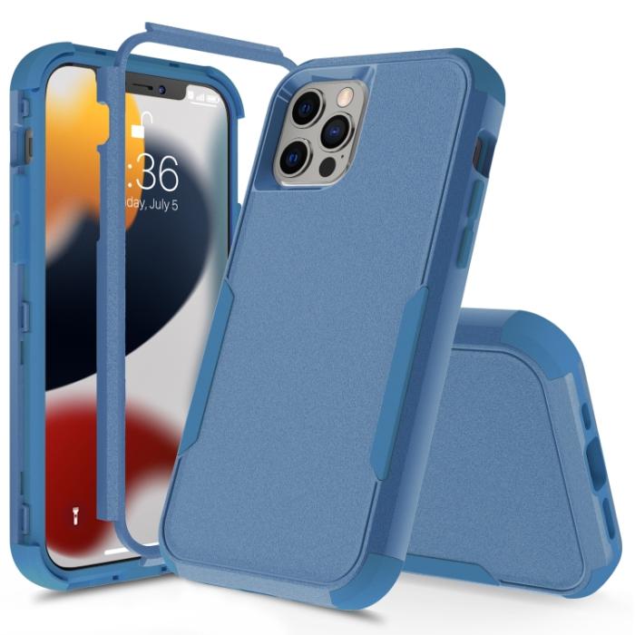 Bild 2, iPhone 14 Pro Max Skal Shockproof Hybrid Royal Blue