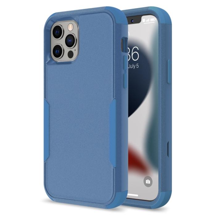 Bild 3, iPhone 14 Pro Max Skal Shockproof Hybrid Royal Blue