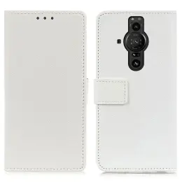 Sony Xperia Pro-I Fodral Läder Vit