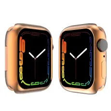 Apple Watch 7/8 45mm Skal TPU Electroplate Ros&eacute;guld