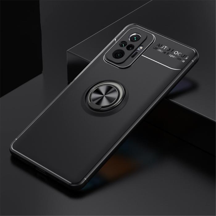 Bild 2, Xiaomi Redmi Note 10 Pro - Ring Skal - Svart