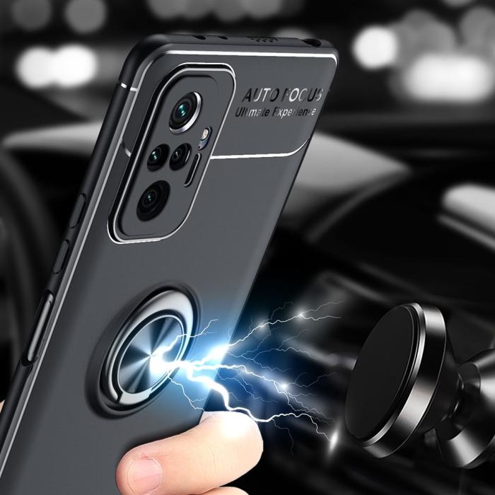 Bild 5, Xiaomi Redmi Note 10 Pro - Ring Skal - Röd