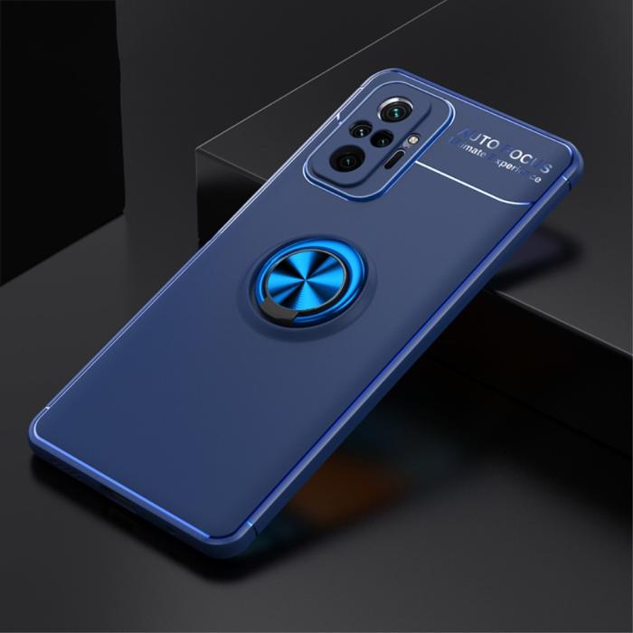 Bild 2, Xiaomi Redmi Note 10 Pro - Ring Skal - Blå