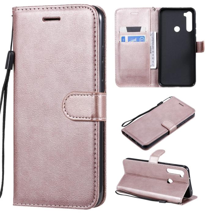 Bild 1, Xiaomi Redmi Note 8T - Plånboksfodral - Roséguld