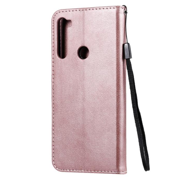 Bild 3, Xiaomi Redmi Note 8T - Plånboksfodral - Roséguld