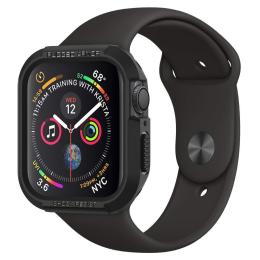 Spigen Apple Watch 44/45 mm Skal Rugged Armor Svart