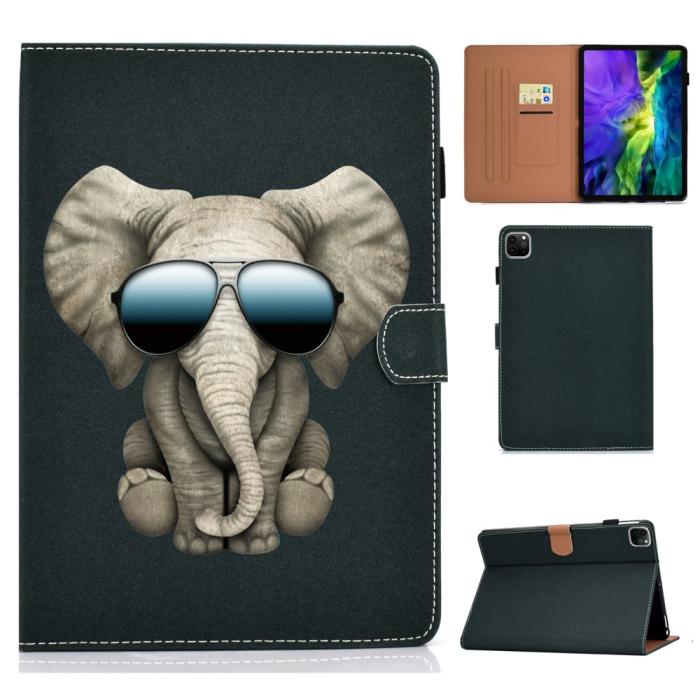Bild 1, iPad Air 2025-2020 / Pro 11 Fodral Case Stand Elefant