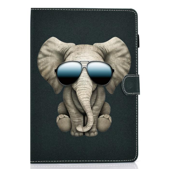 Bild 2, iPad Air 2025-2020 / Pro 11 Fodral Case Stand Elefant
