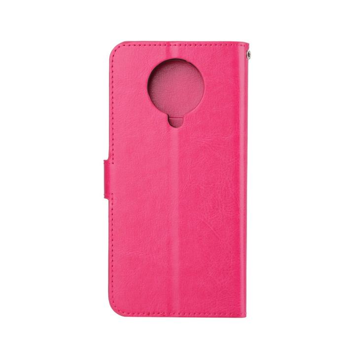 Bild 2, Xiaomi Poco F2 Pro - Crazy Horse Plånboksfodral - Rosa