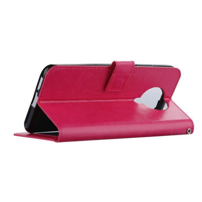 Bild 4, Xiaomi Poco F2 Pro - Crazy Horse Plånboksfodral - Rosa