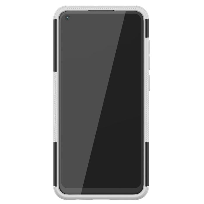 Bild 5, Xiaomi Redmi Note 9 - Ultimata Stöttåliga Skalet med Stöd - Vit