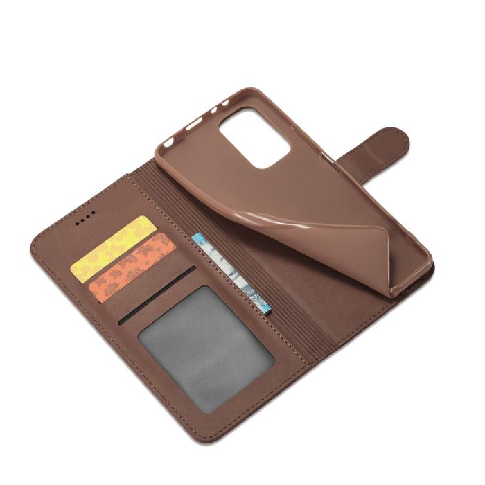 Bild 6, LC.IMEEKE Xiaomi Redmi Note 11 Pro 5G Fodral Läder Brun