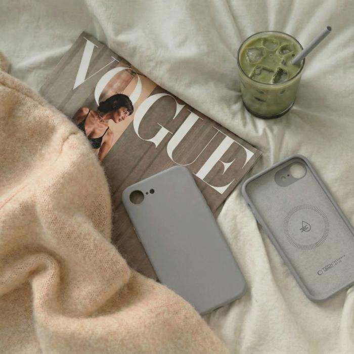 Bild 4, Tech-Protect iPhone 17e/16e Skal MagSafe Silicone Stone Grey