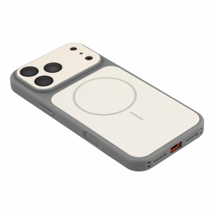 Bild 4, iPhone 18 Pro / 17 Pro Skal MagSafe Med Linsskydd Grå