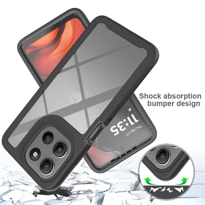 Bild 6, Motorola Moto G86 5G Skal 360 Hybrid Svart