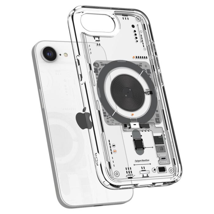 Bild 6, Spigen iPhone 17e / 16e Skal MagSafe Ultra Hybrid Neo One