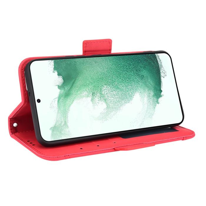 Bild 5, Samsung Galaxy S22 Plus Fodral Avtagbart Kortfodral Röd
