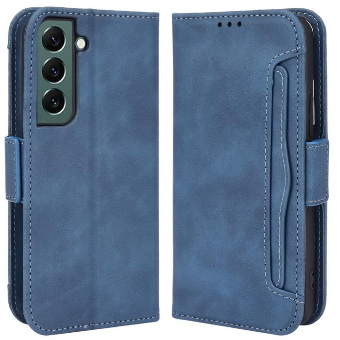Bild 1, Samsung Galaxy S22 Plus Fodral Avtagbart Kortfodral Blå