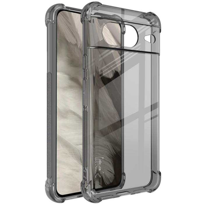 Bild 1, IMAK Google Pixel 8 Skal Shockproof TPU Tonad Svart