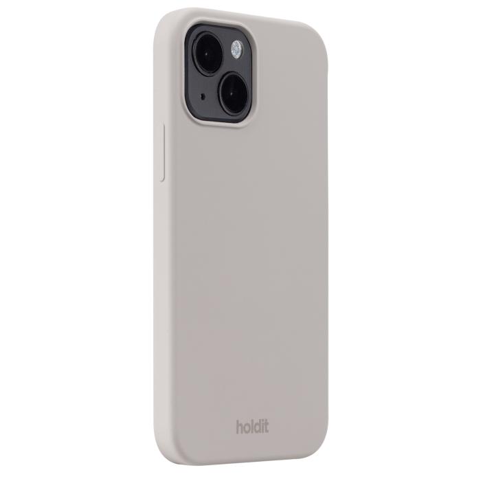 Bild 2, holdit iPhone 14 / 13 Skal Silikon Taupe