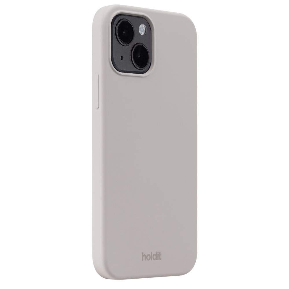 holdit iPhone 14 / 13 Skal Silikon Taupe