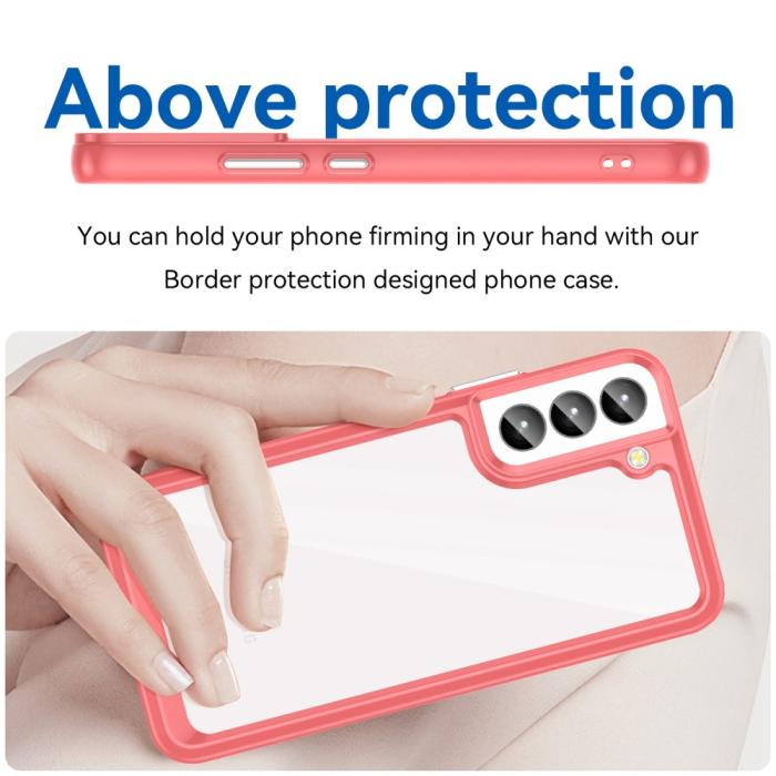 Bild 4, Samsung Galaxy S23 Skal Akryl/TPU Röd