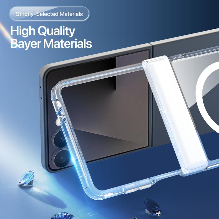Bild 6, DUX DUCIS Samsung Galaxy Z Flip 8 Skal MagSafe Clin Series