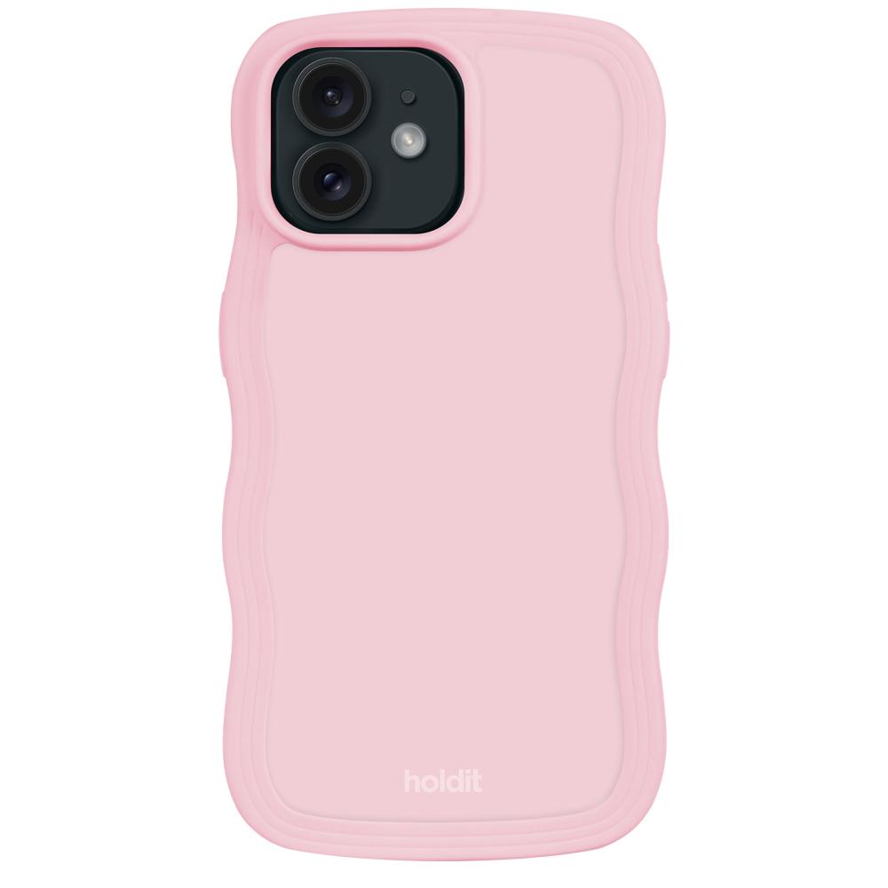 holdit iPhone 12/12 Pro Skal Wavy Pink