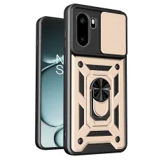 OnePlus 15R Skal CamShield Ring Hybrid Guld