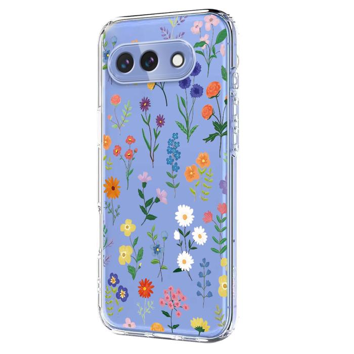 Bild 2, Google Pixel 10a Skal Med Tryck Blommor