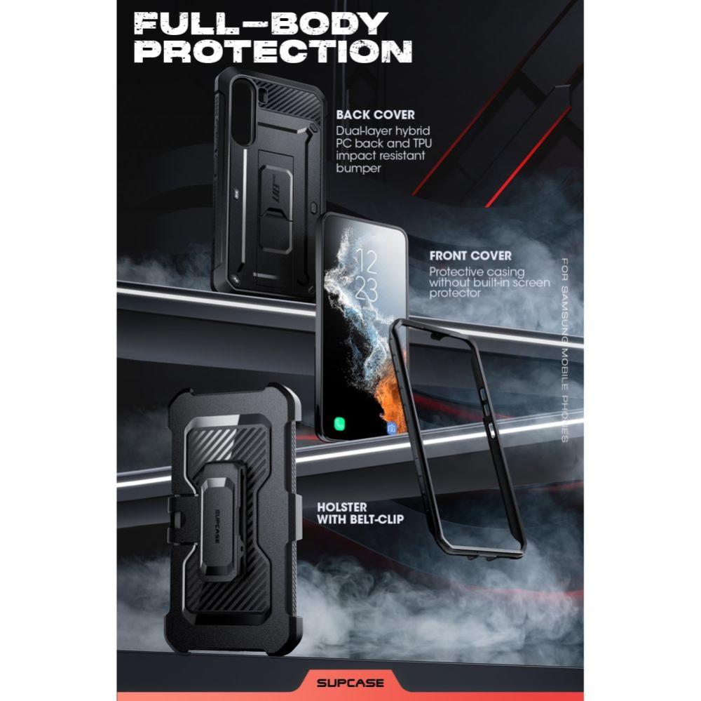Supcase Galaxy S23 Plus Skal Unicorn Beetle Pro Svart