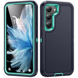 Galaxy S25 Plus / S24 Plus Skal Xtreme Shockproof Svart/Cyan