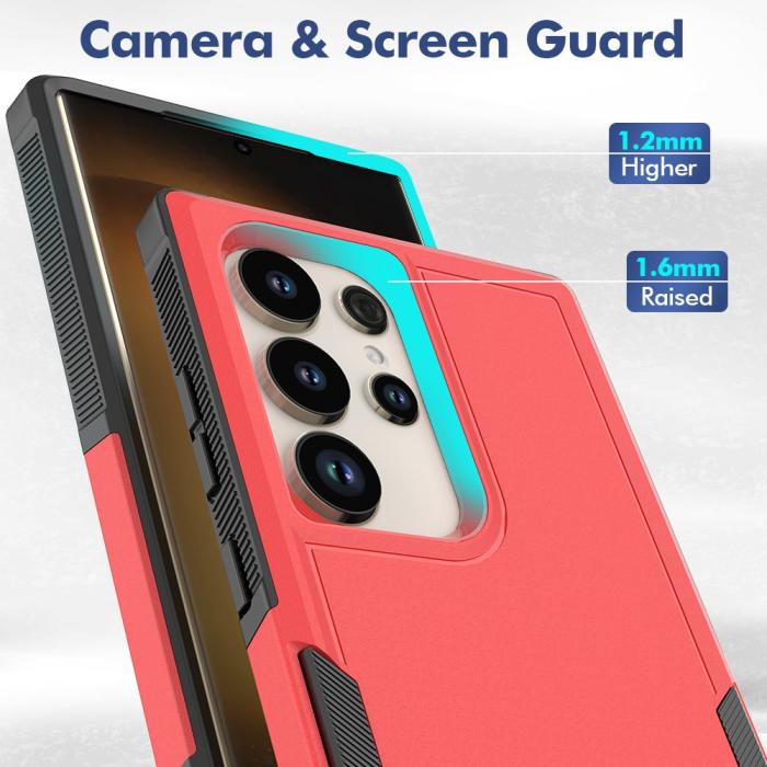 Bild 2, Samsung Galaxy S24 Ultra Skal Xtreme Shockproof Röd