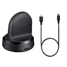 Dockstation Tr&aring;dl&ouml;s USB Laddare f&ouml;r Galaxy Watch 46mm (SM-R800) / 42mm (SM-R810)