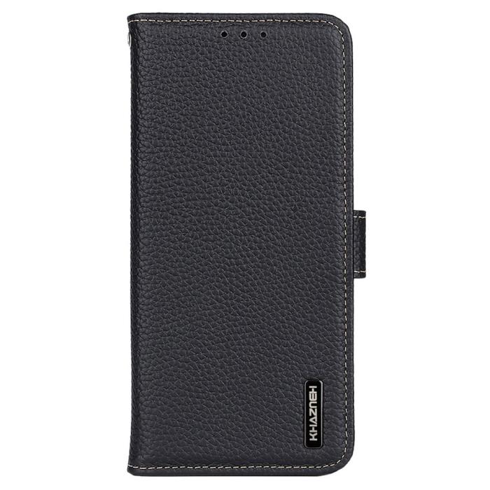 Bild 6, KHAZNEH Samsung Galaxy S26 Ultra Fodral Äkta Läder Svart