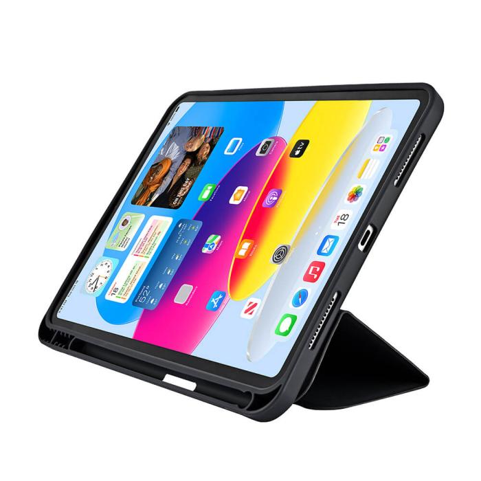 Bild 5, GEAR iPad 11 2025 / 10.9 2022 Fodral Pennhållare Svart