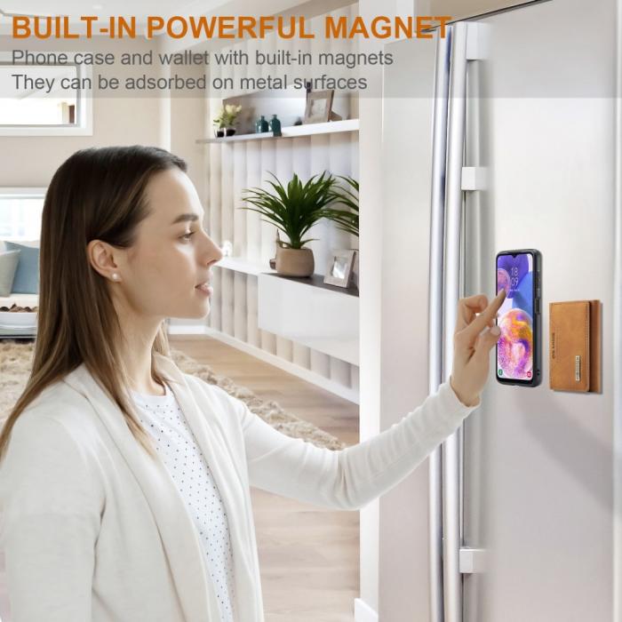 Bild 5, DG.MING Galaxy A23 5G Skal 2in1 Magnetisk Avtagbart Kortfack