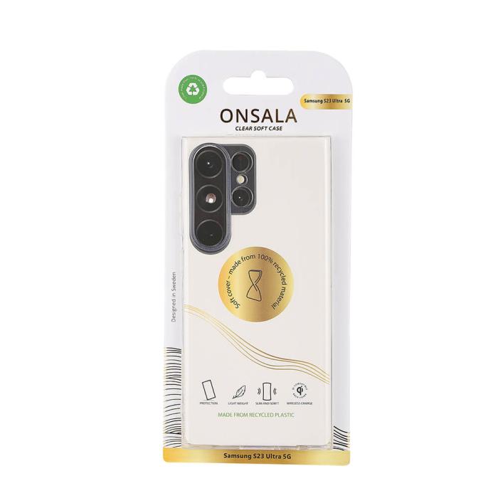 Bild 2, ONSALA Samsung Galaxy S23 Ultra Skal TPU Transparent