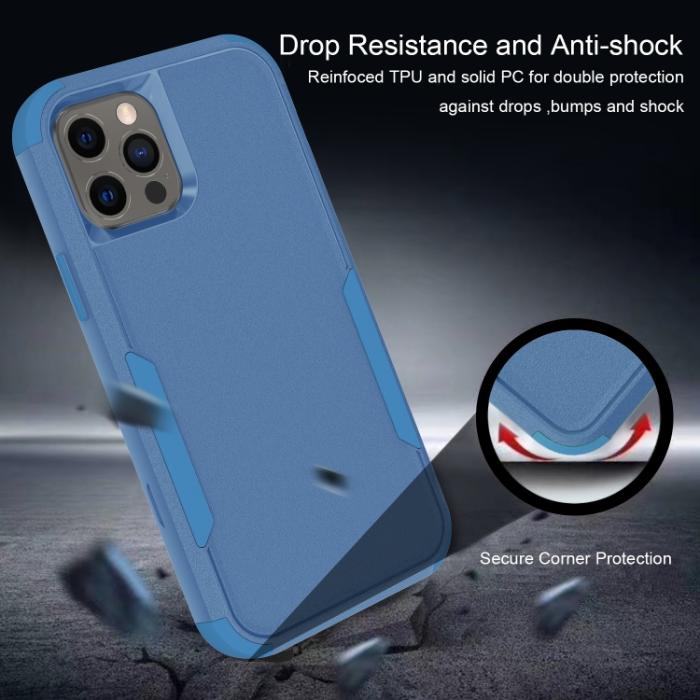 Bild 6, iPhone 14 Pro Max Skal Shockproof Hybrid Royal Blue